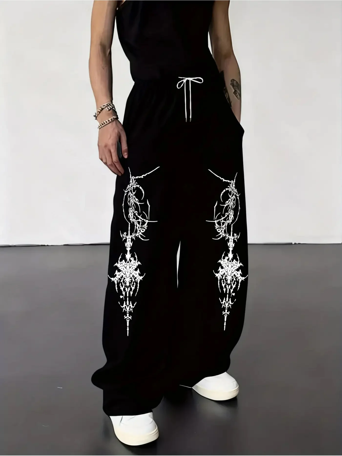 2026 Heiß begehrte neue Gothic-Sommer-Freizeithose für Outdoor-Sportarten – Hip-Hop-Streetwear, lockere Passform, große Größen