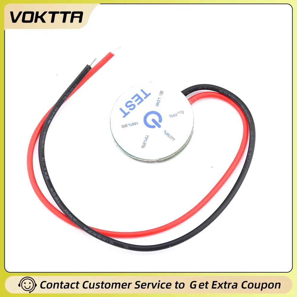 12V 1S 2S 3S 4S 5S 6S Runde Batterie Power Anzeige Strom Anzeige meter DC Batterie Gauge Unterspannung Prompt Image
