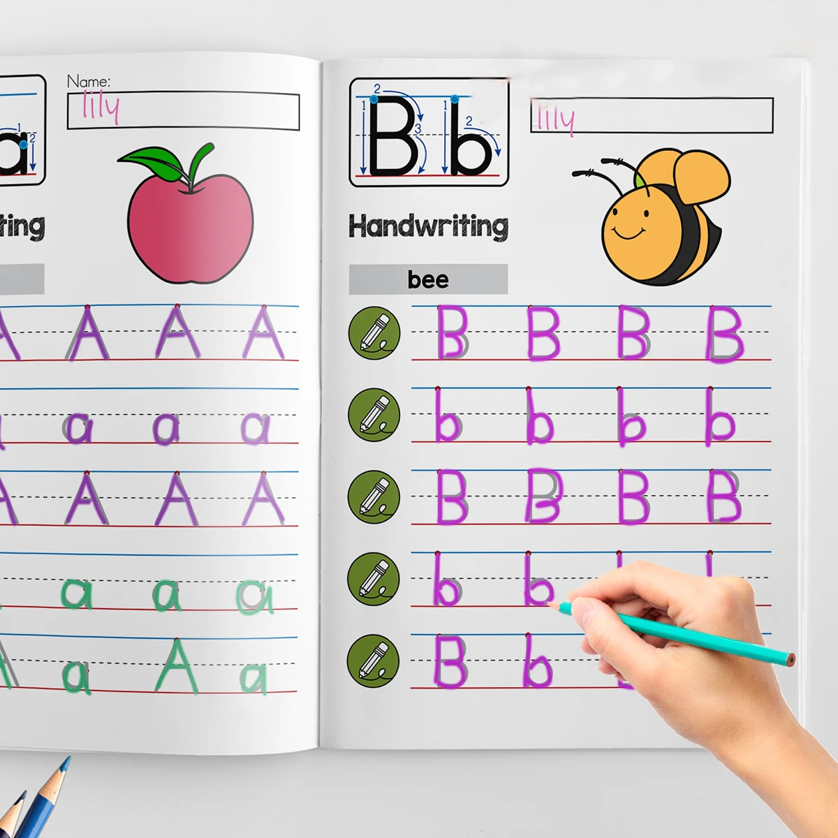 Lustige und pädagogische Alphabet-Bücher für Kinder – Lernen Sie die ABCs, die einfachen Weg Image