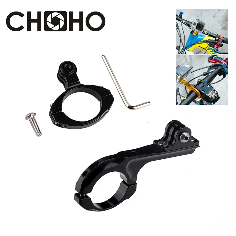 Für Gopro Zubehör Fahrrad Aluminium Halterung Fahrrad Lenker Motorrad Halter für Go Pro Hero 13 12 11 DJI OSMO Action 4 Kamera Image