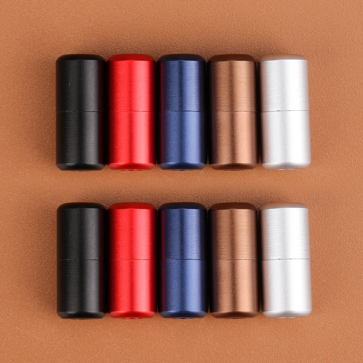 5 paar Aluminium Männer Frauen Schnürsenkel Schnalle Metall Spitze Schnürsenkel Schloss Kinder und Erwachsene Keine Krawatte Faule Schnürsenkel kapseln Schnalle Zubehör