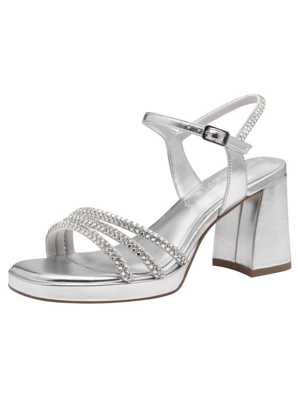 Tamaris Sandalette Damen silber, 40 Image