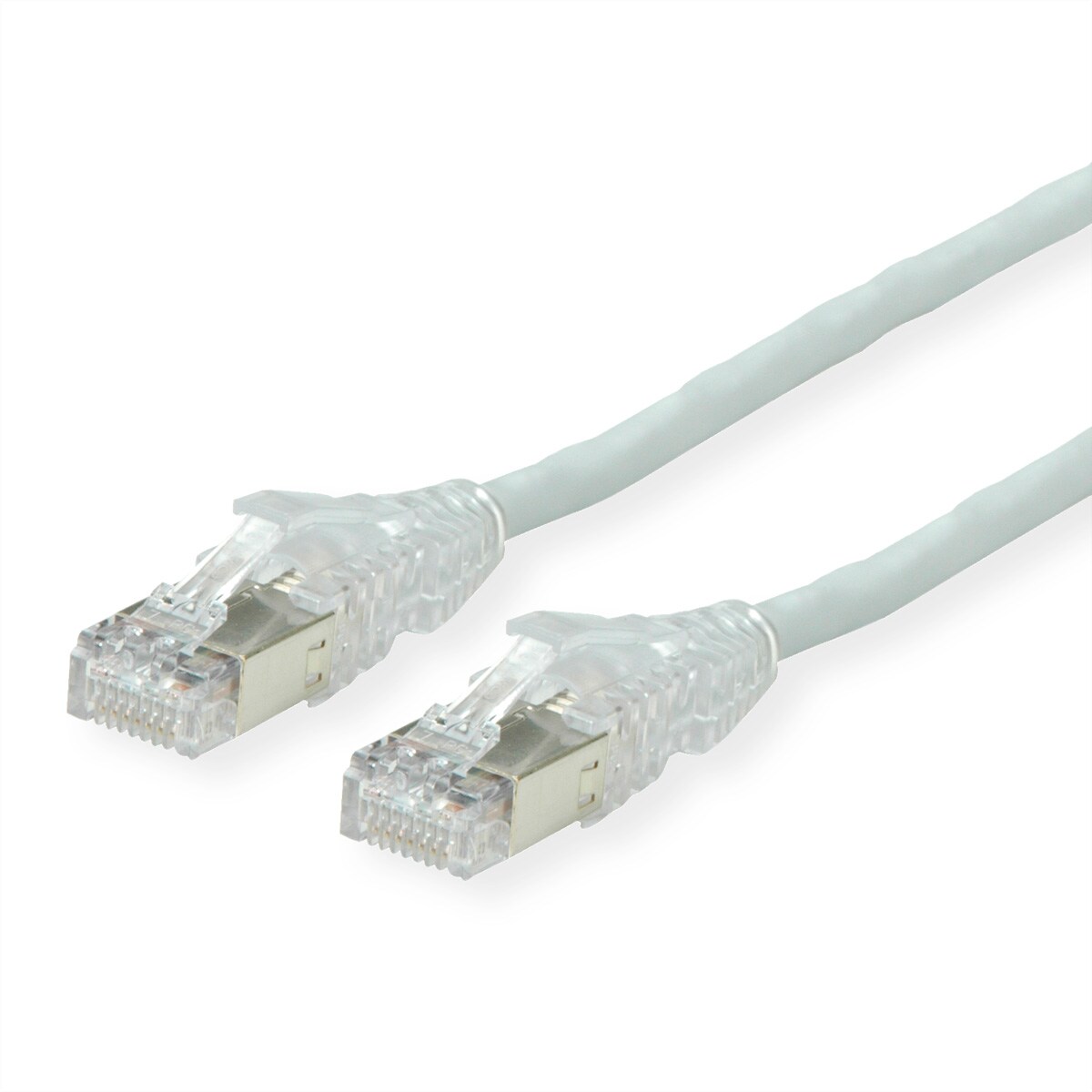 SECOMP DÄTWYLER Patchkabel Cat.6A (Class EA) S/FTP, CU 7702 flex LSOH, AMP v2, grau, 20 m Image