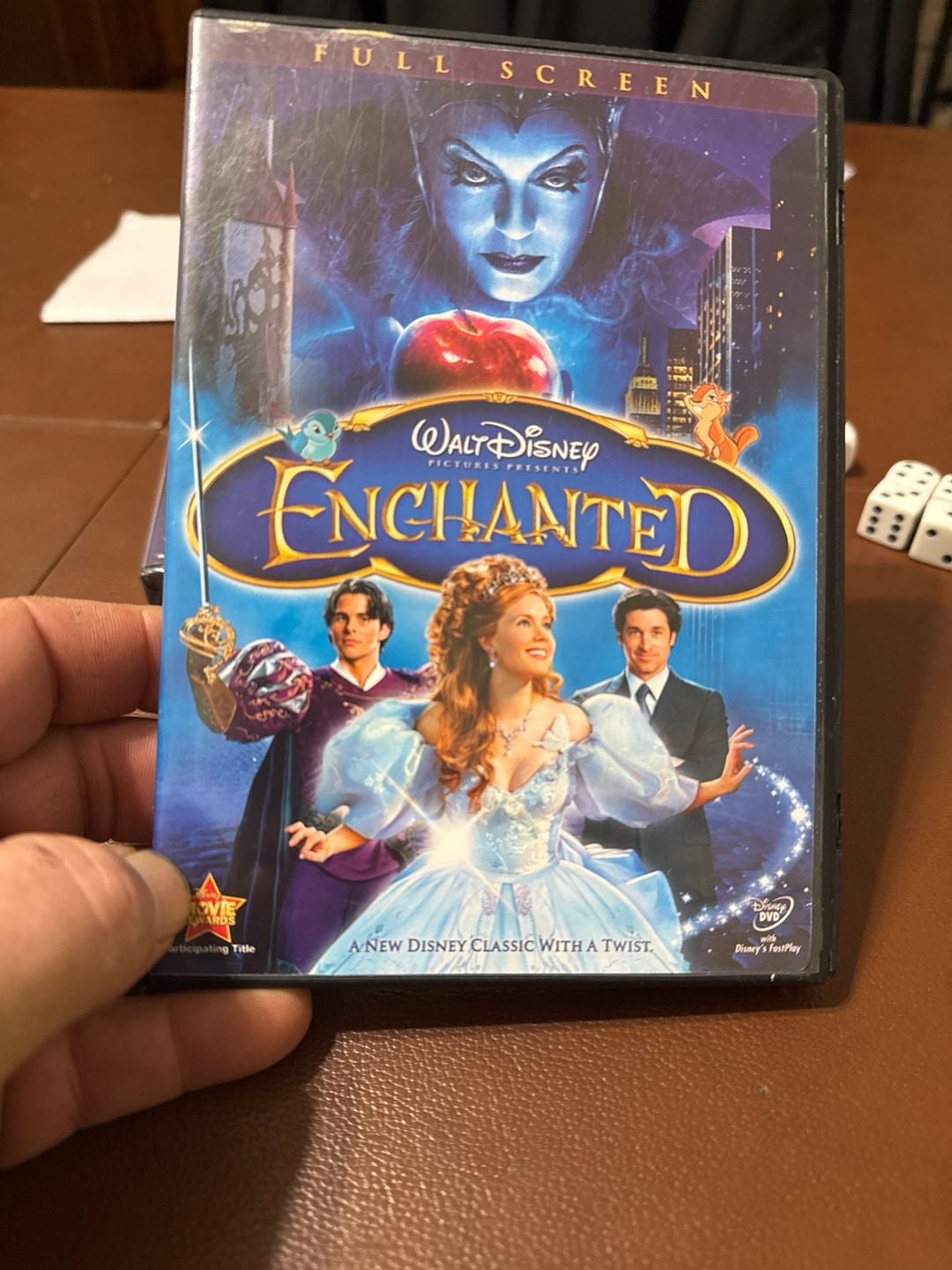 Disney Media | Enchanted (Dvd, 2008) Full Screen Edition Disney Movie | Color: Blue | Size: Os