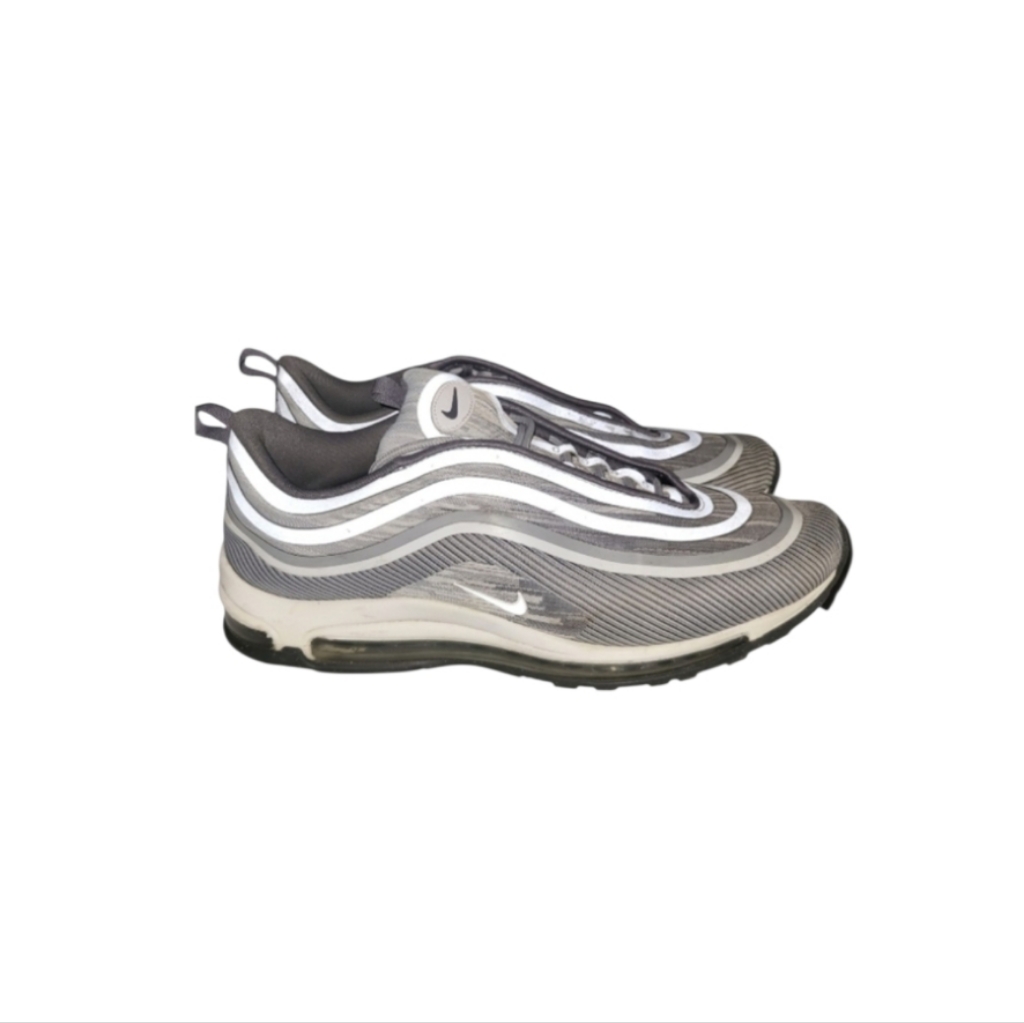Nike Shoes | Wolf Grey Ultra Nike Air Max 97 Athletic Sneaker Tennis Shoe Men 13 Gray Walk | Color: Gray/Silver | Size: 13