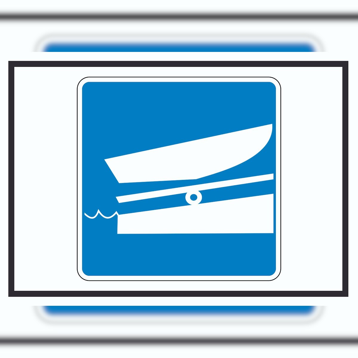 HB-Druck Ein- und Auswassern erlaubt Symbol A1 (594x841mm) Image