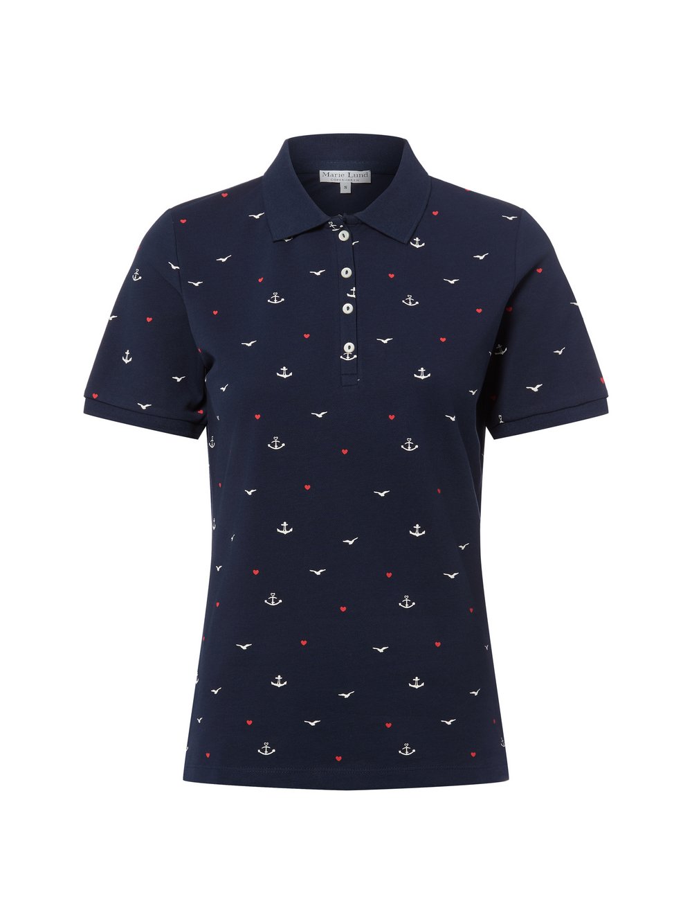 Marie Lund Poloshirt Damen marine, XL Image
