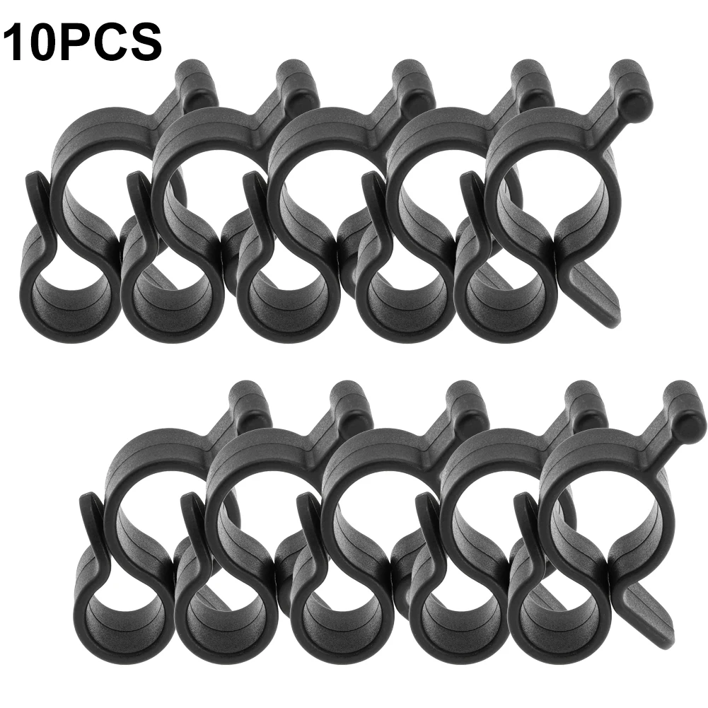 10 pezzi ganci per tende da campeggio clip ganci per tende camper gancio per luce per caravan camper multiuso camper tenda da viaggio clip gancio per luce