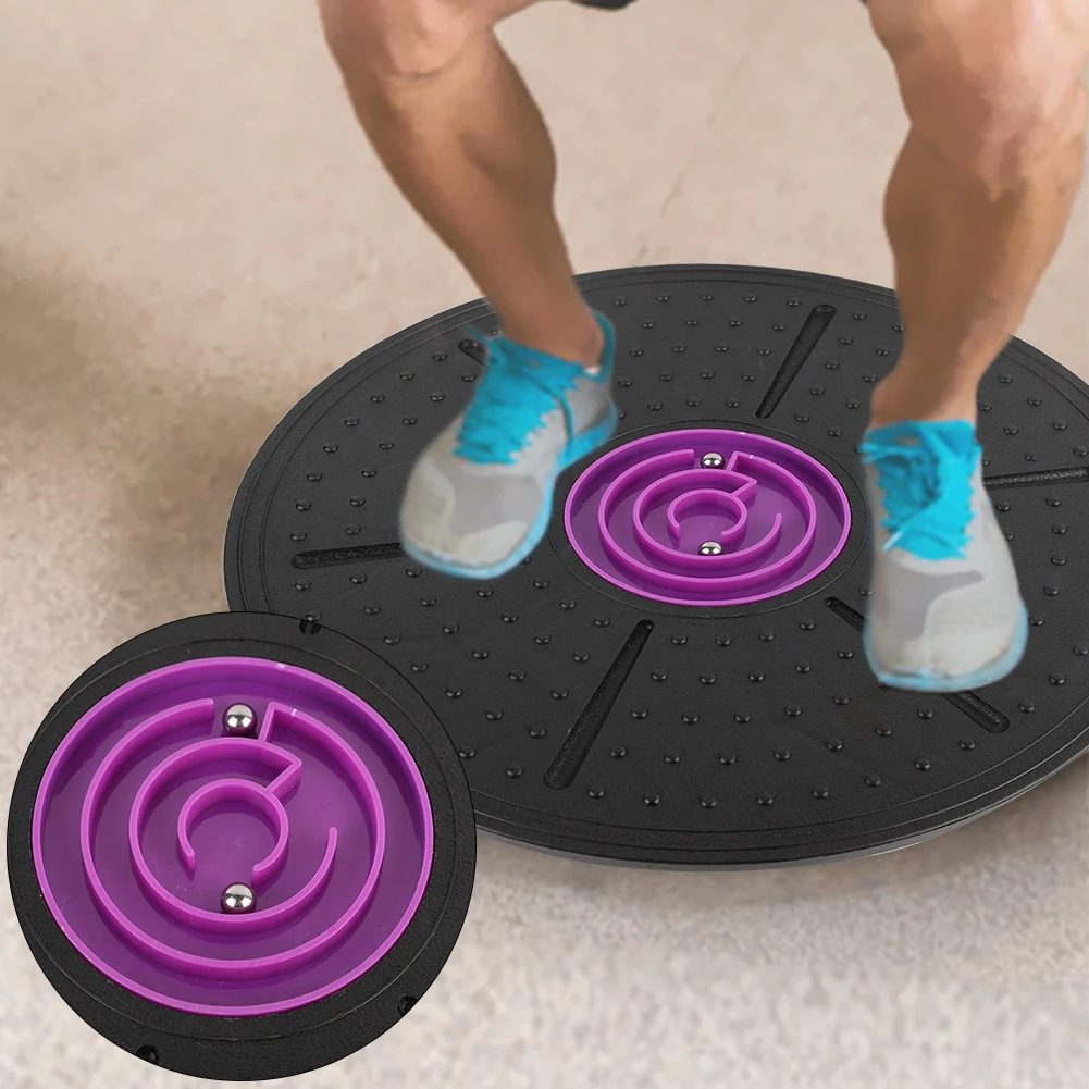 Balance Board Fitness Board Maze Rocking Balance Board Yoga Training Fitness Equipment Stability Balance Training Disc