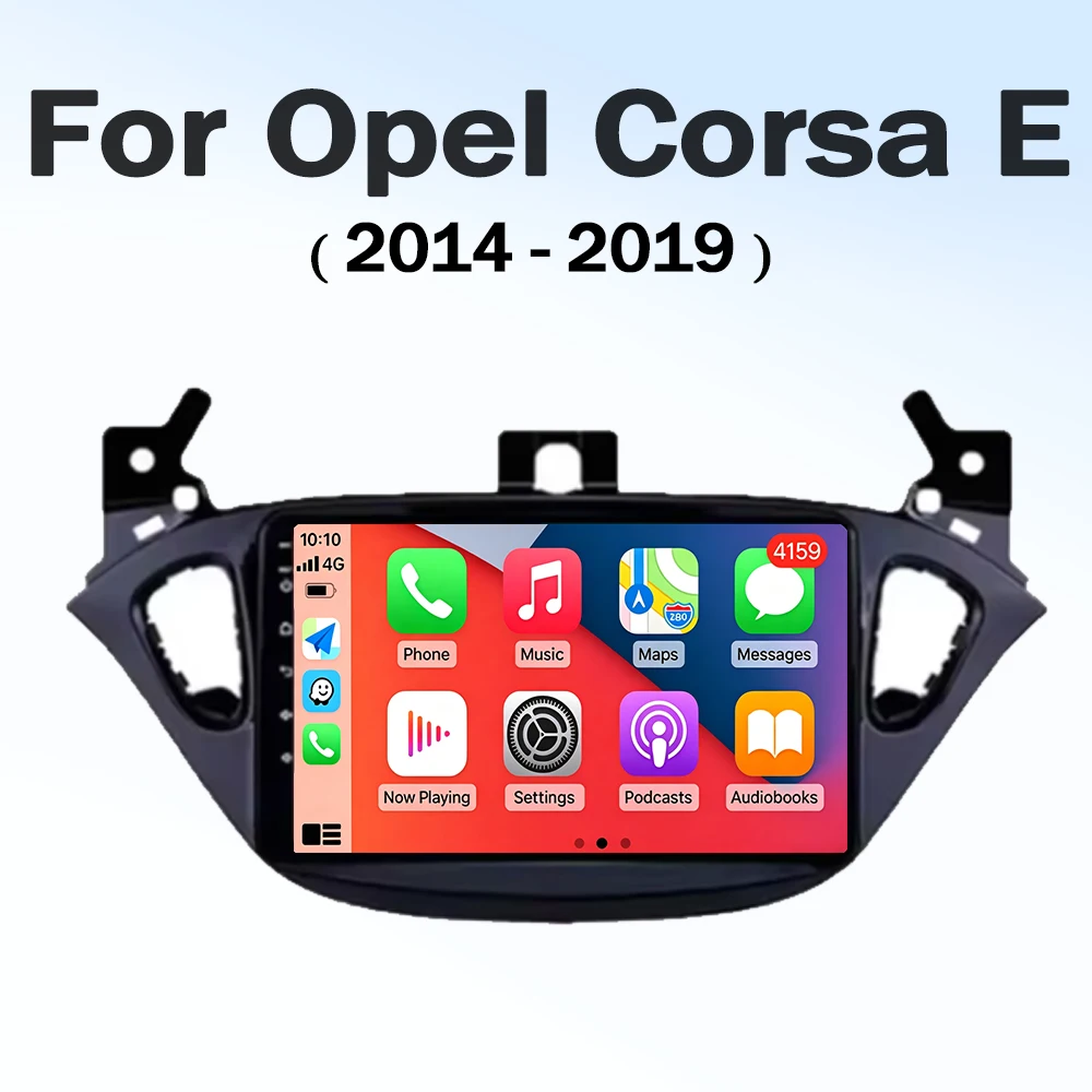 Android 16 Für Opel Corsa E 2014 - 2019 Adam 2013-2016 2K QLED Stereo Autoradio Multimedia-Videoplayer GPS AI Sprachsteuerung CarPlay 4G Image