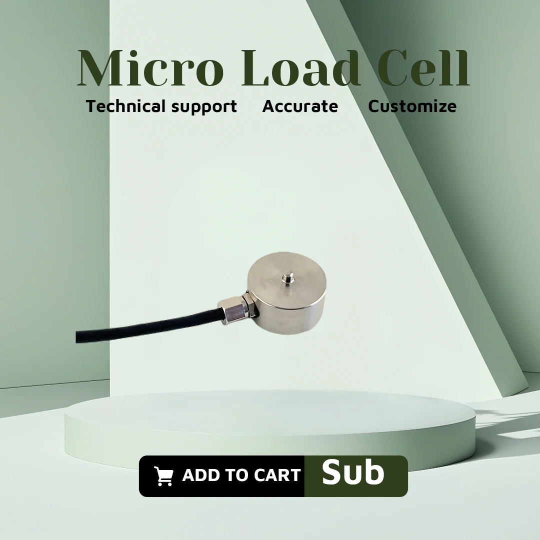 BENGBUZZQY MNM2 Edelstahl-Wägezellensensor, Nennlast 10 kg–1000 kg, Ausgangsempfindlichkeit 1,5 ±10 % mV/V, IP66-Schutz Image