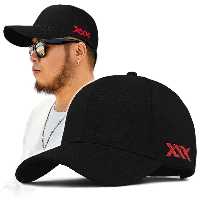 58-60 60-68cm Große Kopf Mann Große Größe Kausalen Erreichte Hüte Kühle Hip Hop Hut Mann plus Größe Baseball-kappen Gorros Para 2022