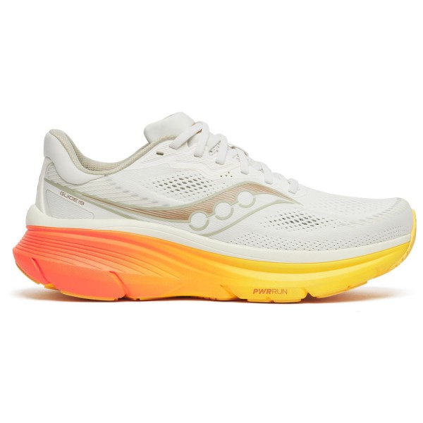 Saucony - Guide 19 - Runningschuhe 41 | EU 41 ivory /rot