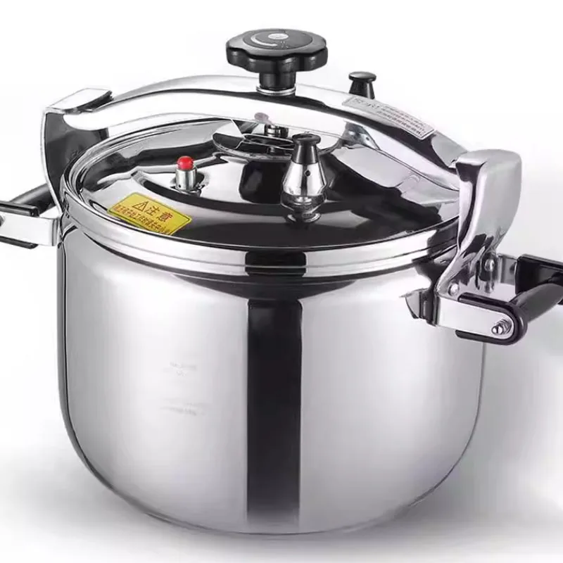 8/10/13/18L Großvolumiger Schnellkochtopf Sicherheits-Explosionsgeschützter Edelstahl-Schnellkochtopf Gas- & Induktionsgeeignet Image
