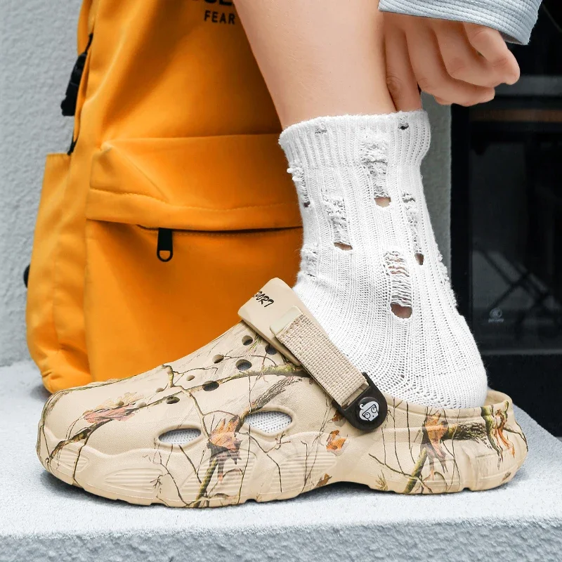 Flache Sandalen Herrenschuhe 2026 – Gartensandalen für Herren, Plateau-Sandalen, Sommer-Sandalen, Herren-Sneaker, Outdoor-Flip-Flops, Hausschuhe, Clogs