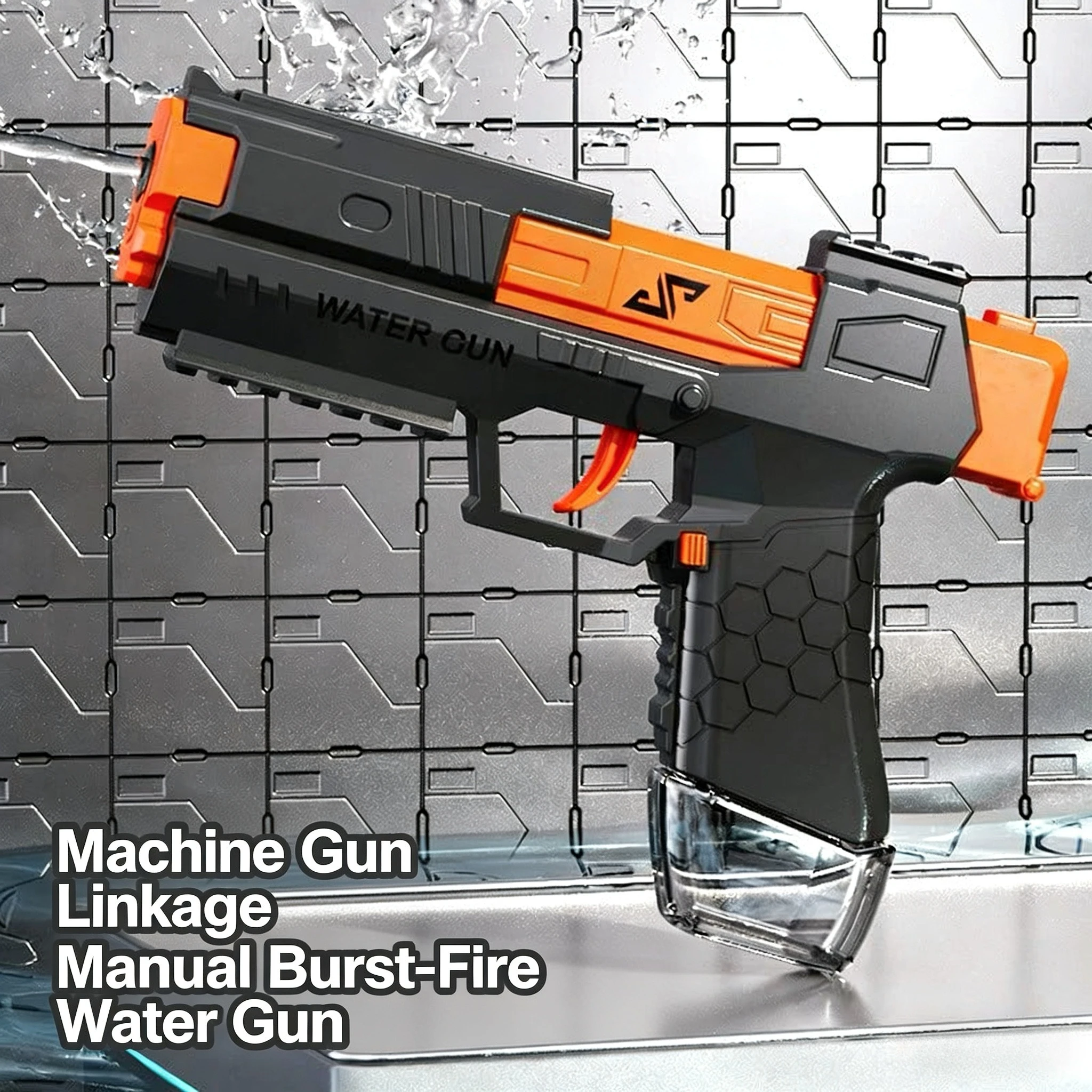 Wasserspielzeug Wasserpistole mit Manueller Auslösung Lustige Wasserpistole für Sommer Outdoor Strand Pool Spielzeug Jungen Geschenke Spritzpistole