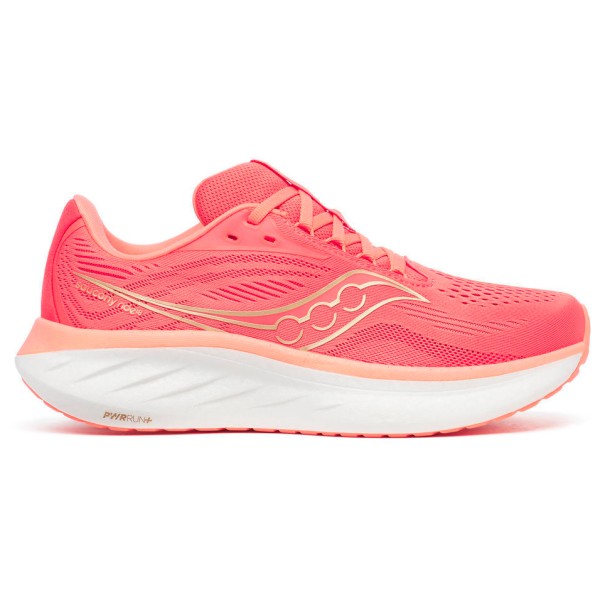 Saucony - Women's Ride 18 - Runningschuhe 37 | EU 37 orange/ salmon