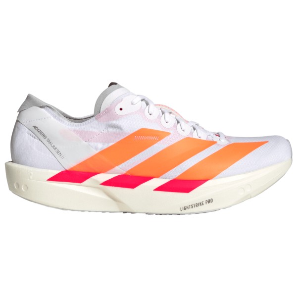 adidas - Adizero Takumi Sen 11 - Runningschuhe UK 8,5 | EU 42,5 weiß/rot
