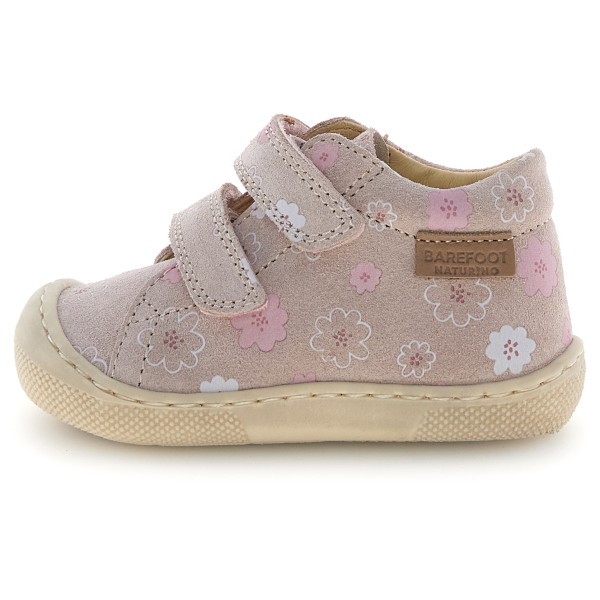 Naturino - Kid's Barefoot Amur VL Suede Printed - Barfußschuhe 24 | EU 24 rosa/ flower