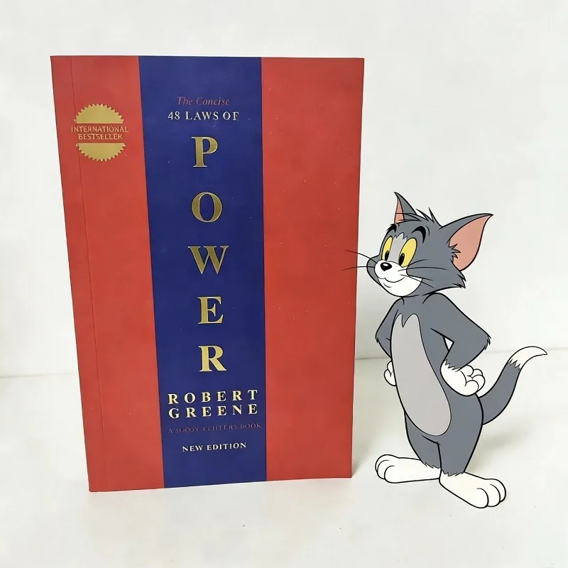 Die prägnanten 48 Gesetze der Macht, englisches Buch von Robert Greene, politische Führung, politische Philosophie, Motivationsbücher, 16k-Buch Image