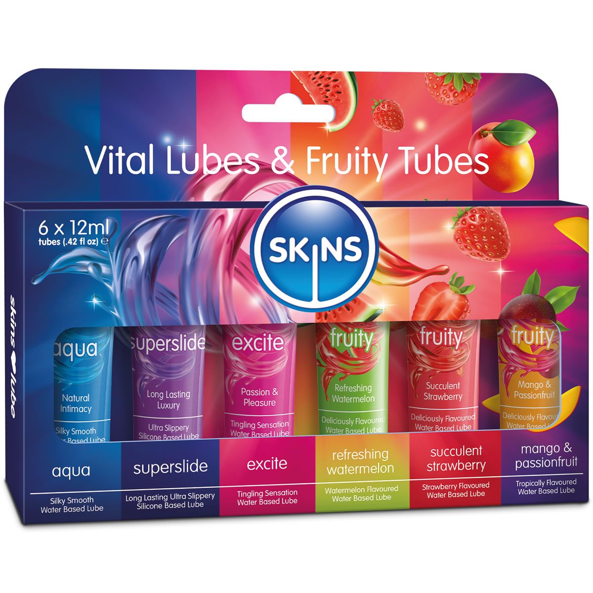 Skins *Vital & Fruity Tubes* 0,072 l Lubrificante