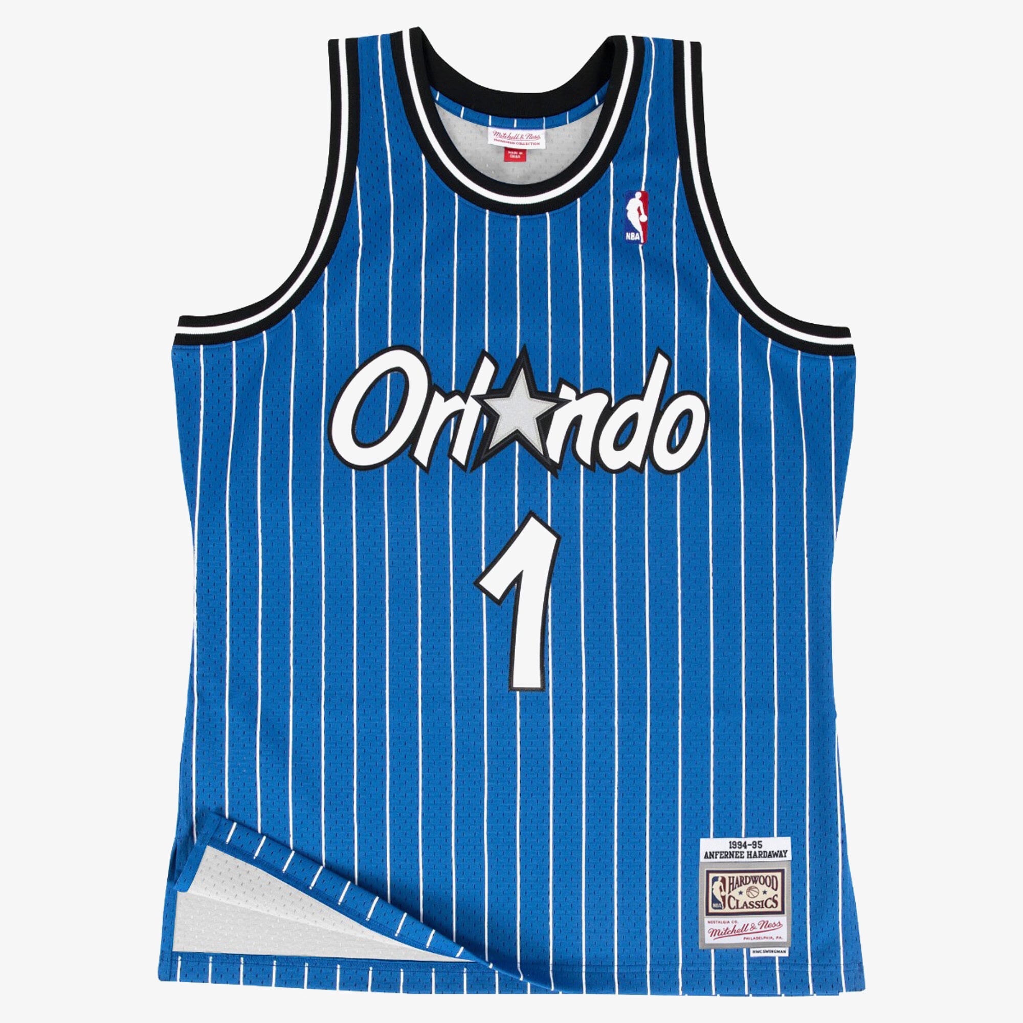 Maillot Swingman Extérieur Orlando Magic 1994-95 Mitchell & Ness – Bleu – Anfernee Hardaway - Homme Taille: 2XL