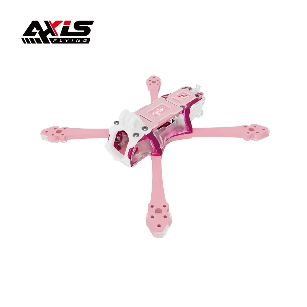 Axisflying BANDO 5 FPV-Rahmenkit True X Freestyle Radstand 230mm Armstärke 7mm 20x20mm Kamera für Analog HD O4 System Image
