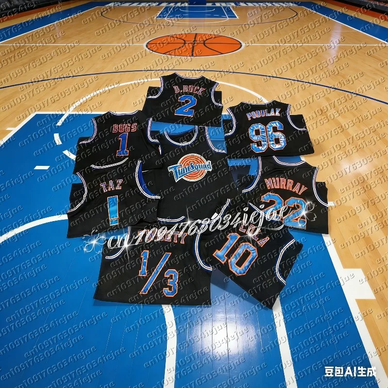 2026 Herren-Basketballtrikots Space Movie Shirts für Männer, Kinder, Frauen, bequem und atmungsaktiv Image