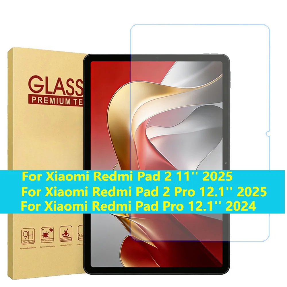 9H gehärtetes Glas für Xiaomi Redmi Pad 2 Pro 12,1 Zoll für Redmi Pad 2 11 Zoll Displayschutzfolie Schutzfolie Image