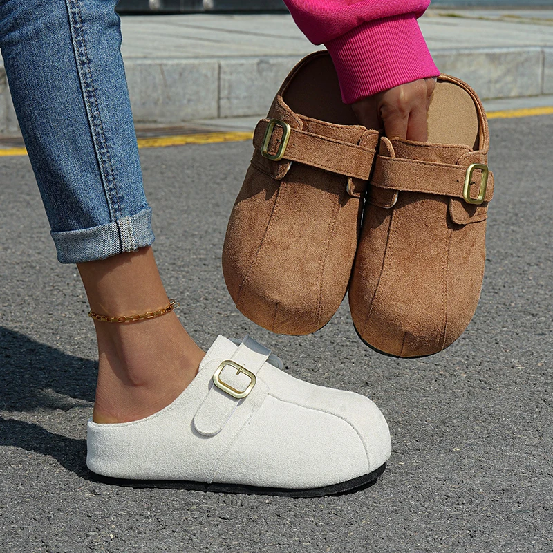 Halbschuhe mit Wolken-Gefühl, Geschlossene Freizeitschuhe für Damen, Damen-Schuhe mit Dicker Sohle für Frühling und Sommer