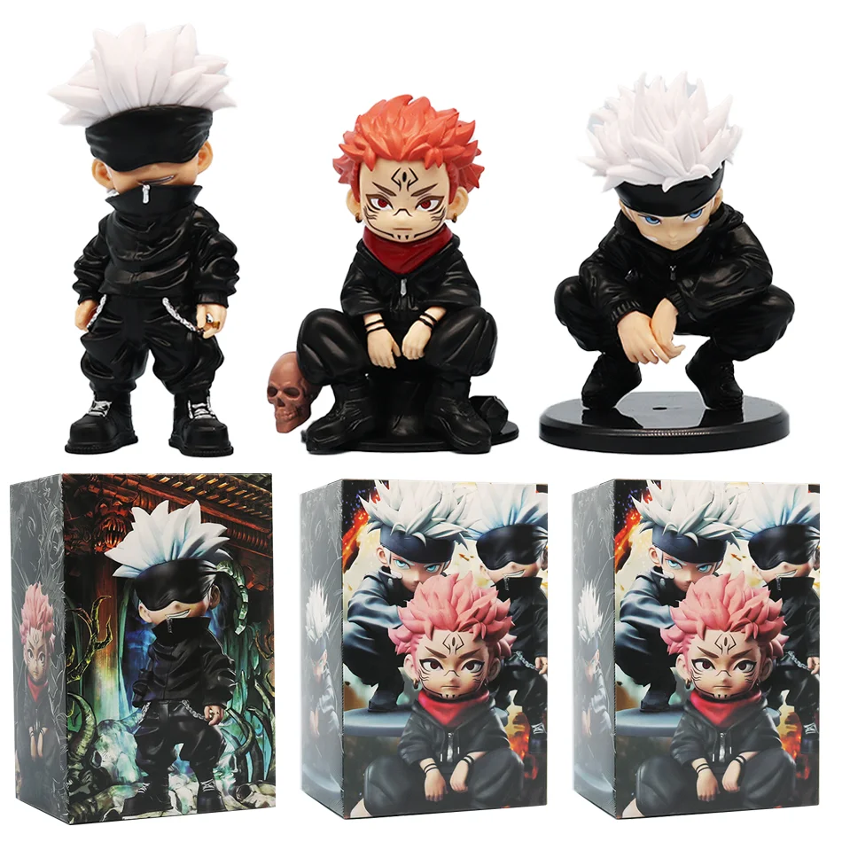 Figura de Vajina de Satoru Gojo Jujutsu Line, Figura de Anime de 3 Styles, Gia de Figura de Sukuna, Modell de Soñeca, Image