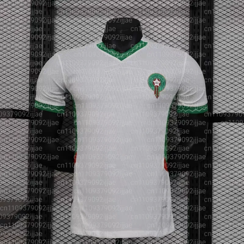 Maillots domicile et extérieur de l'équipe nationale du Maroc été 2026, uniforme d'entraînement imprimé en 3D Diaz Ashraf, maillot de football parent-enfant
