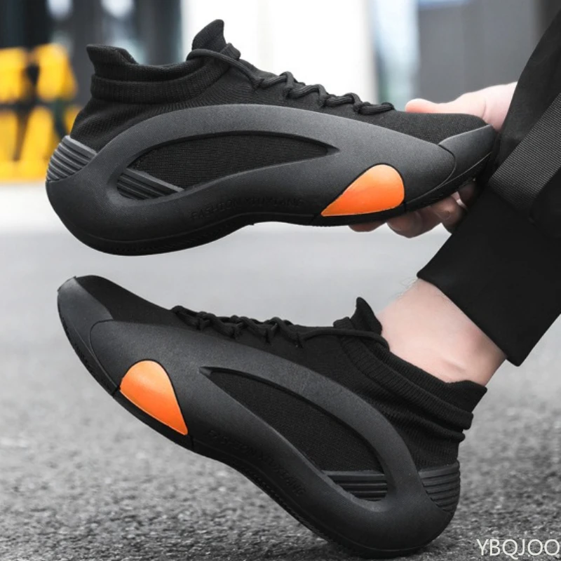 Große Größe Herbstmode Atmungsaktive Leichte Bequeme Herrenschuhe Vielseitige Trendige Flache Herren-Sportschuhe