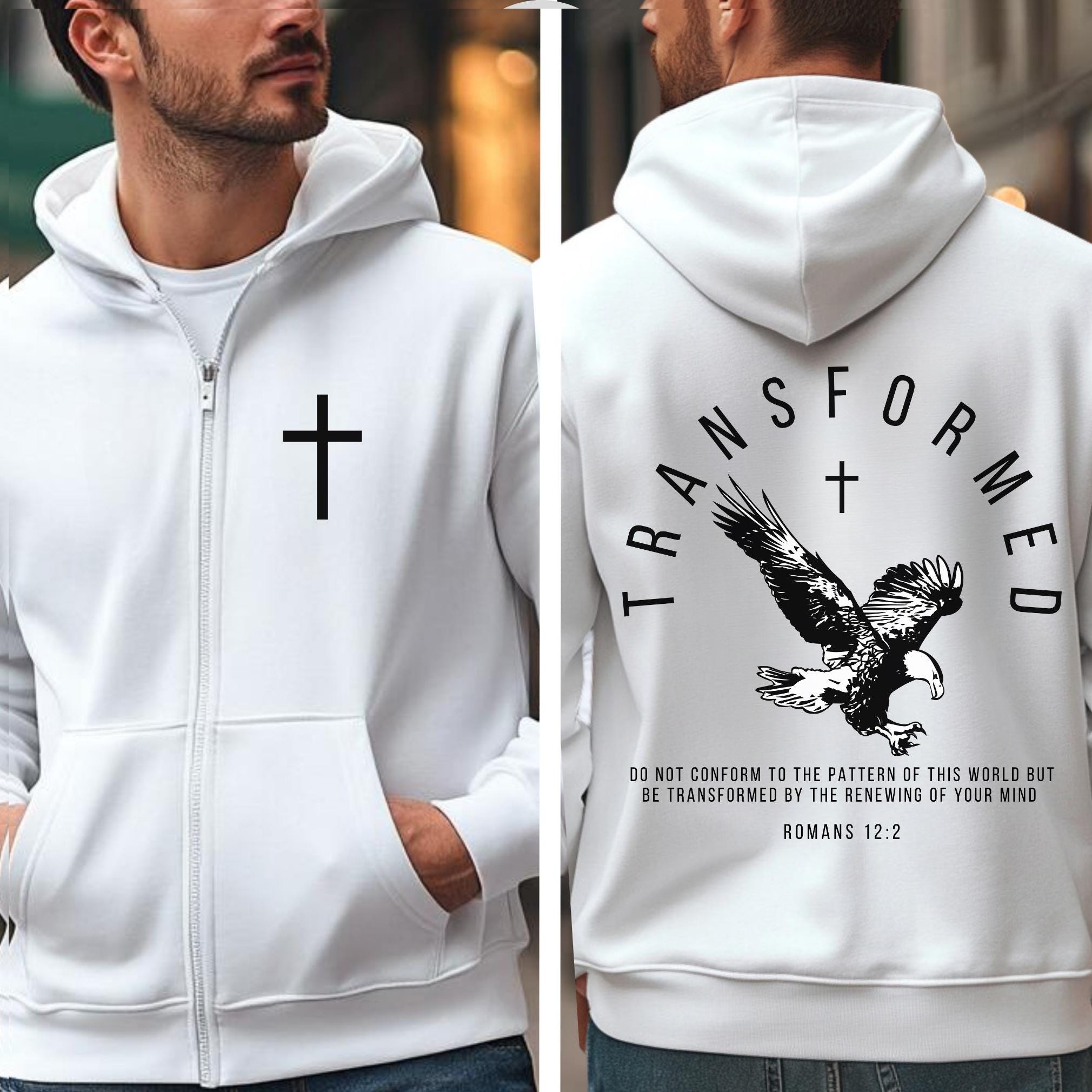 Felpa con cappuccio cristiana con cerniera, felpa con cerniera intera Jesus Faithful, giacca con cappuccio religiosa da uomo, felpa con cappuccio con