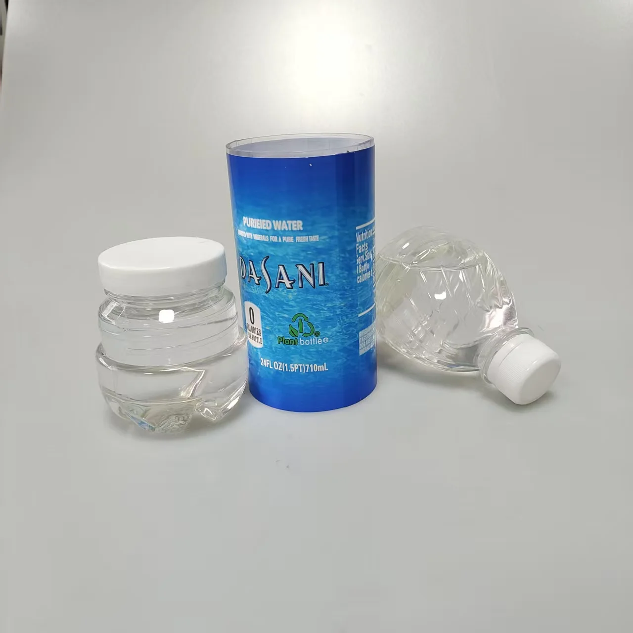 DASANI DIY Leere Wasserflasche als Versteck-Safe mit geruchsdichter Lebensmittelqualität-Tasche – Ablenkungsbehälter für versteckte Aufbewahrung Image