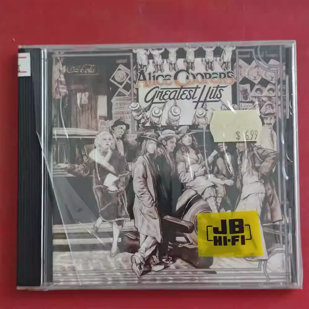 CD Hard Rock Album Alice Cooper Musik-CD Alice Coopers Größte Hits Musik-Platte Cosplay Walkman Auto-Soundtracks Box Geschenke Image