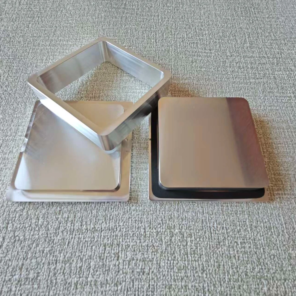 Die 4x4 Zoll Rosin-Pre-Press-Form aus Premium-Flugzeugaluminium: Einfache Trennung, Antihaftbeschichtung, langlebiges Design für perfektes Pressen Image