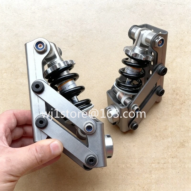 Brandneues Aluminiumprofil-Kart mit Stoßdämpfung, Unabhängiger Aufhängung, Anhänger-Stoßdämpfung, aus Edelstahlmaterial Image