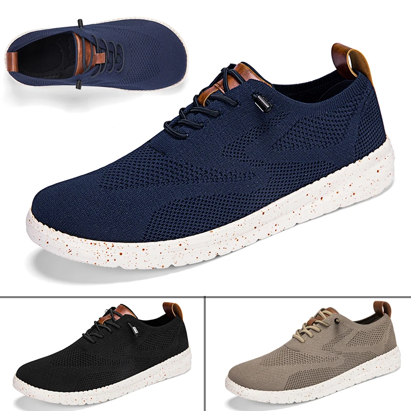 Herren-Mesh-Schuhe mit breiter Zehenpartie, Brogues-Loafer, Sommer, stilvolle, atmungsaktive, nicht-lederne Freizeitschuhe, leicht, große Größe 49 50