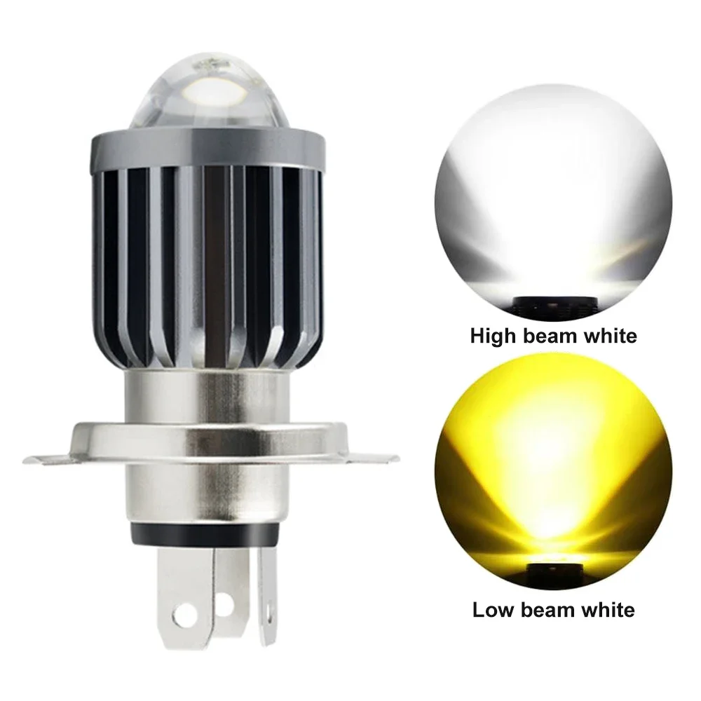 Faro universale per moto H4 /H6 12V LED Moto Lampadine a LED a fascio alto/basso 12000LM Lampada fendinebbia per autobike super luminosa