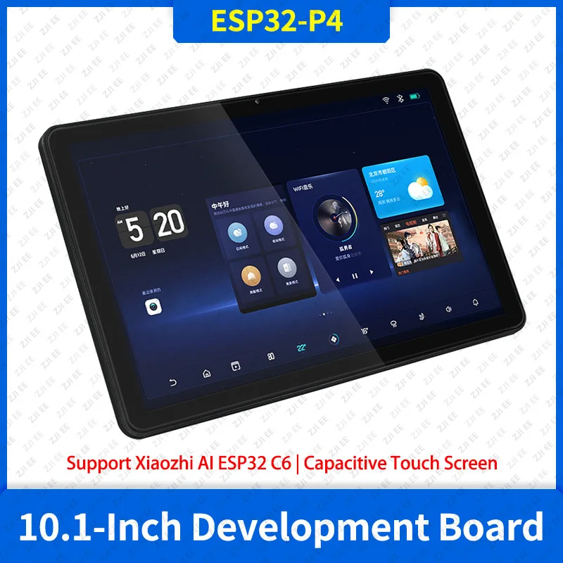 ESP32-P4 10,1 Zoll Kapazitives Touch-Display Entwicklungsboard 1280*800 IPS-Bildschirm Unterstützt Xiaozhi AI ESP32 C6 WiFi6 BT BLE 5 Image