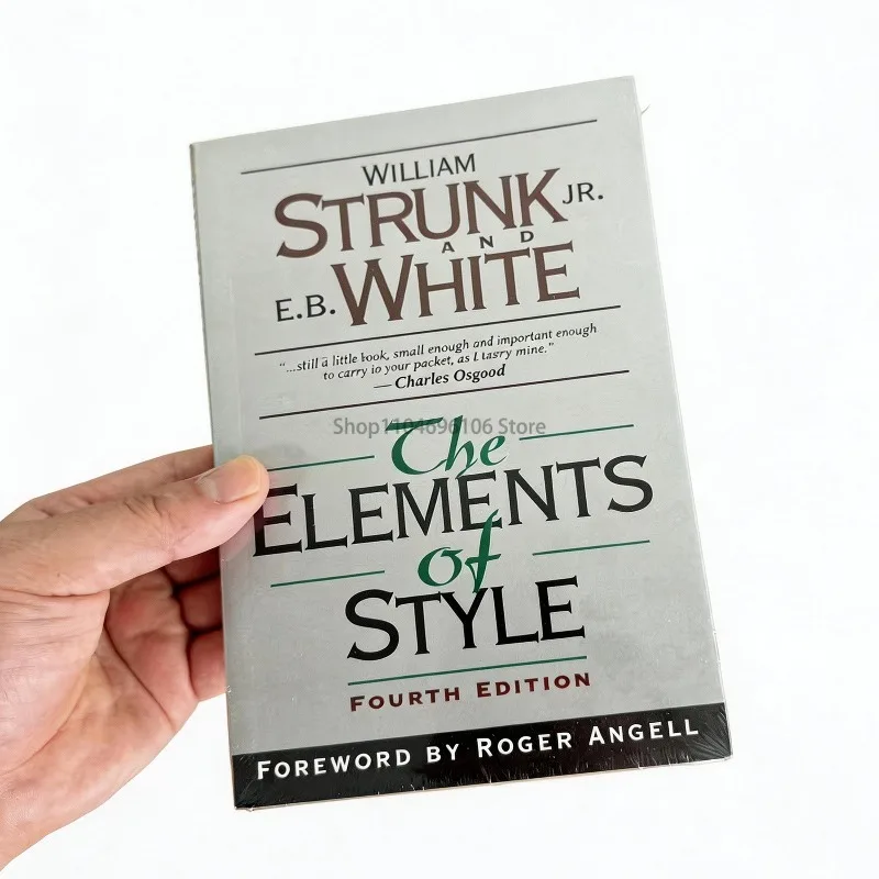 The Elements of Style, vierte Auflage, Taschenbuch, englisches Buch Image