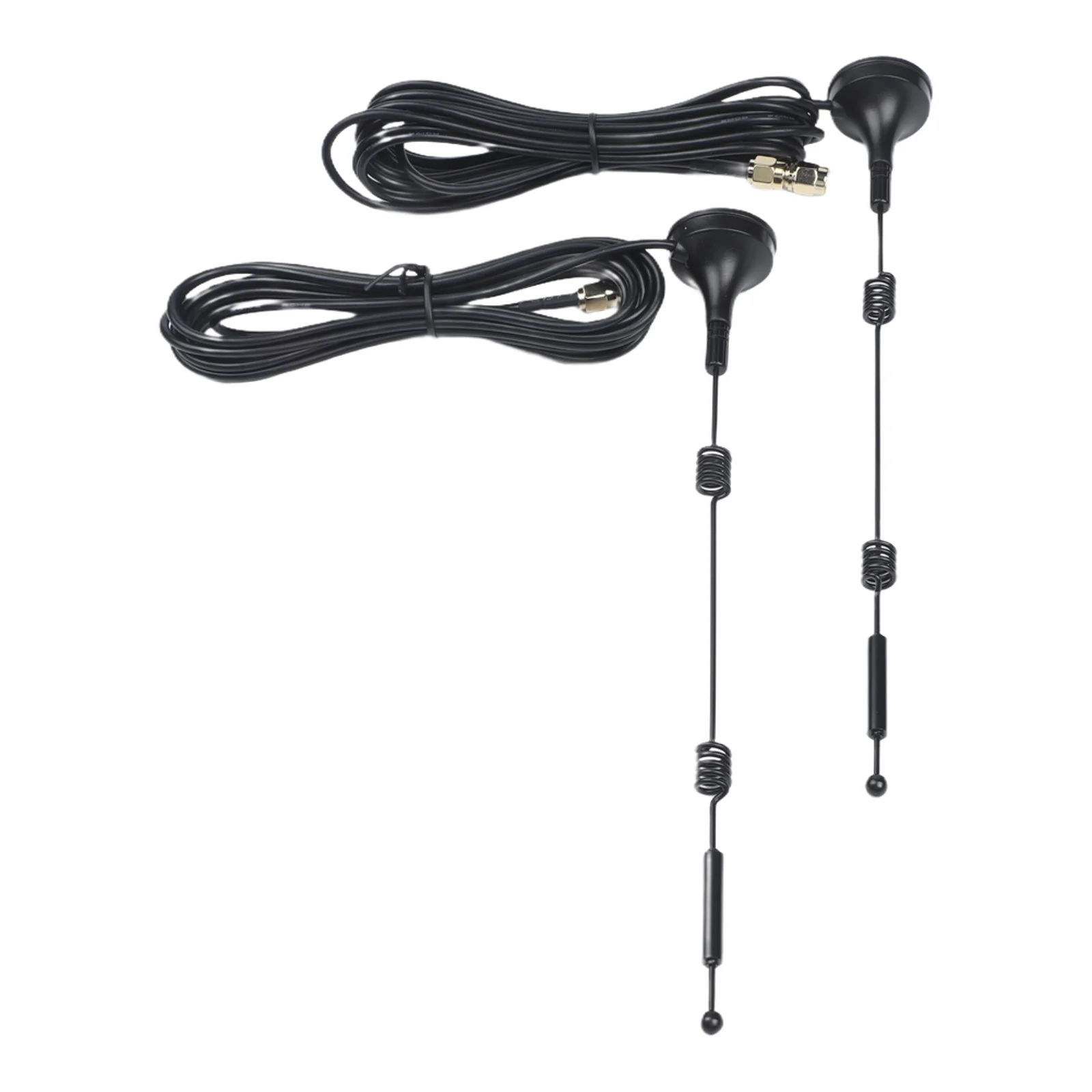 Dualband 9dBi WLAN-Antenne 2er-Pack für 2,4GHz 5GHz 5,8GHz WLAN-Router und Access-Points RP-SMA Stecker mit 10ft Verlängerung Image