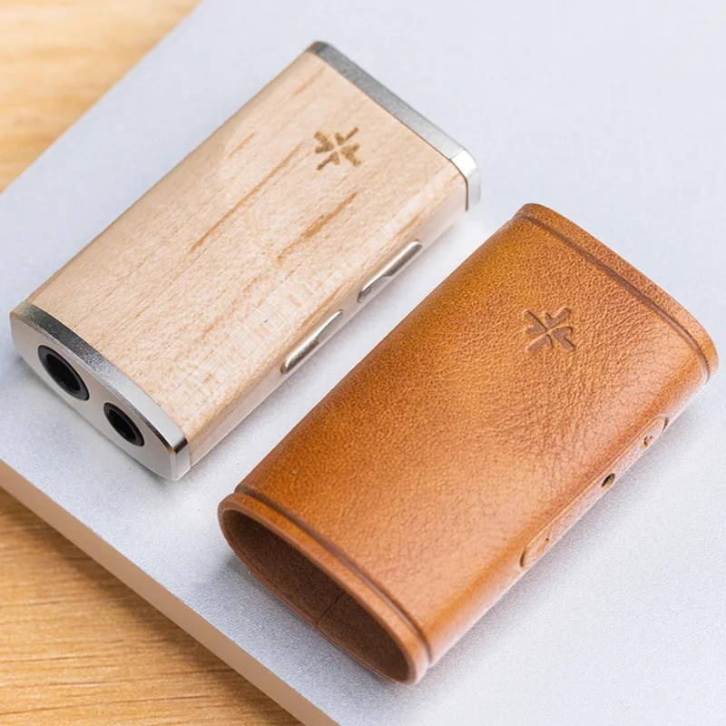 FiiO SK-Melody Exklusive Schutzhülle aus PU-Leder, rutschfest und verschleißfest, Retro-Stil, zarter, umfassender Schutz Image