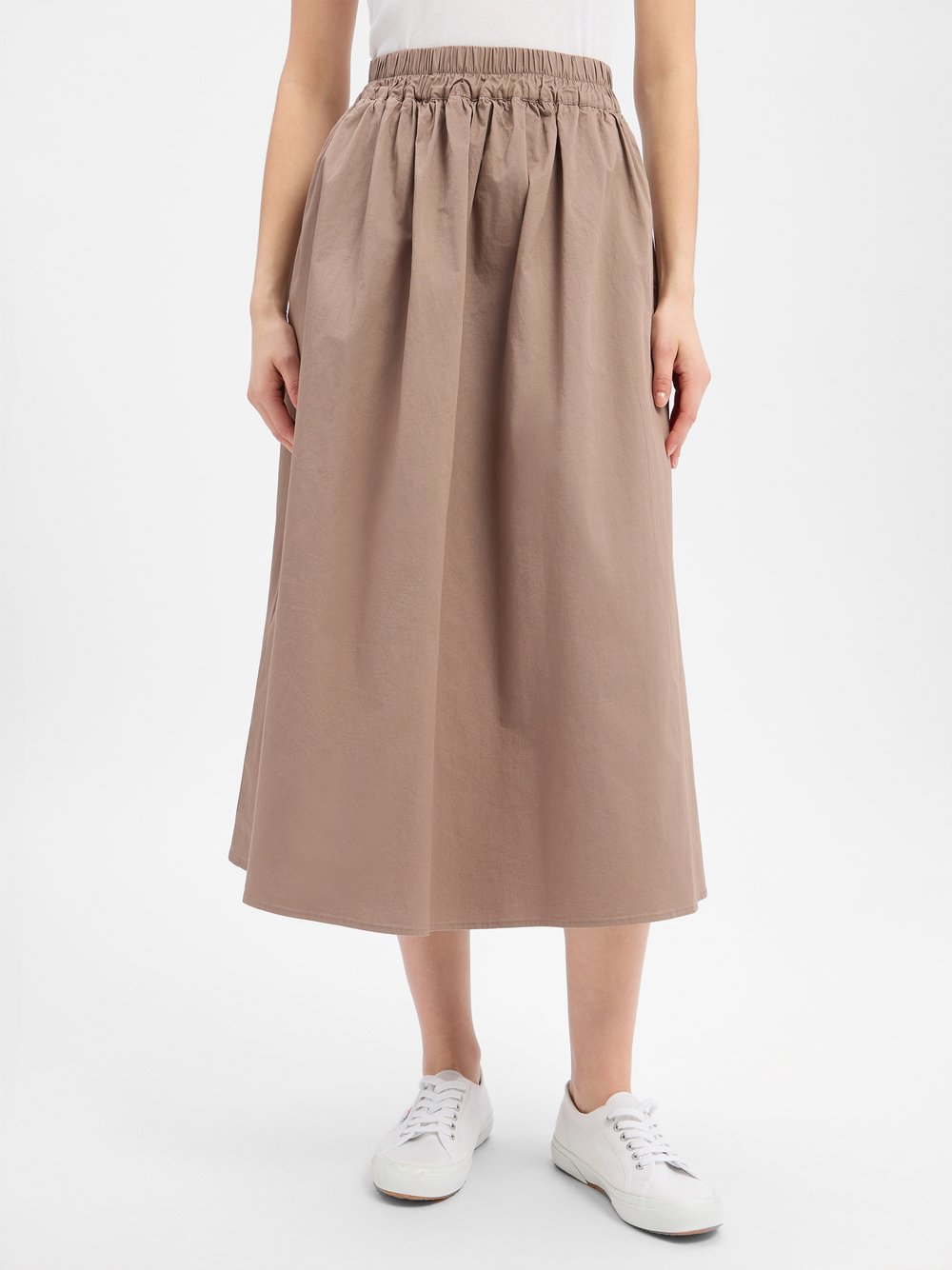 Marie Lund Midirock Damen taupe, 42