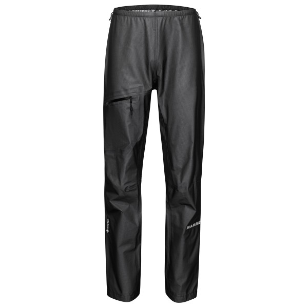 Mammut - Eiger Nordwand Light Hardshell Pants - Regenhose Gr 52 - Regular schwarz/grau