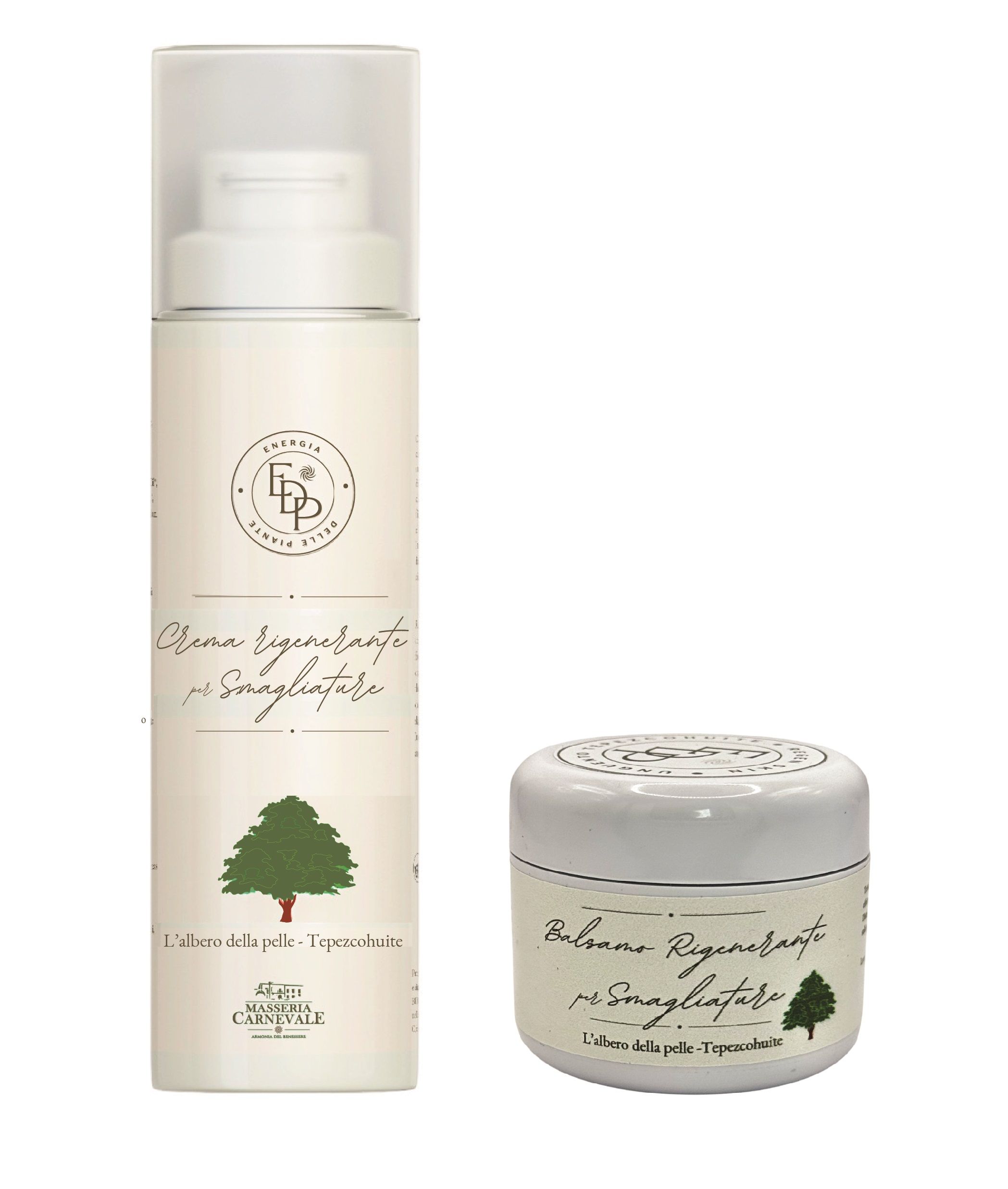 L'Energia delle Piante Kit duo Crema corpo smagliature day e Unguento