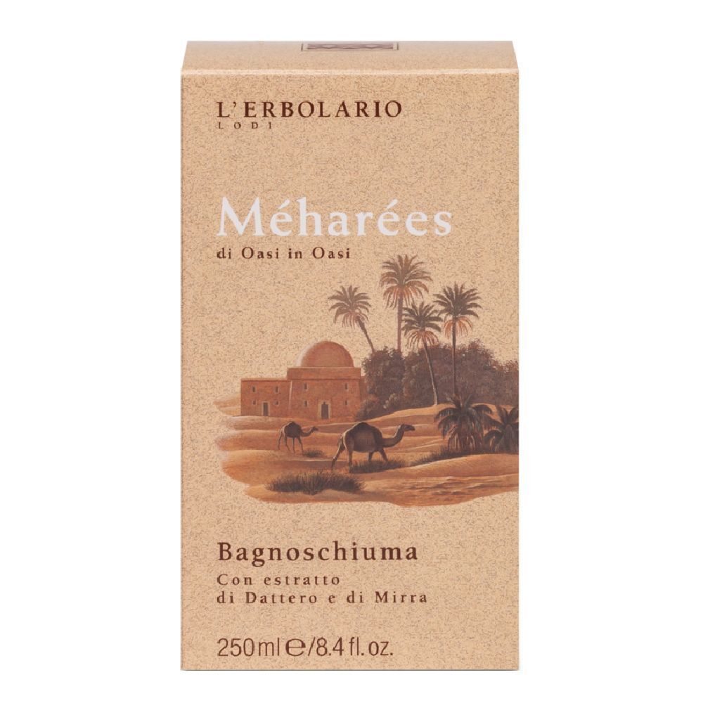 L'Erbolario Meharees Bagnoschiuma 250 ml Schiuma da bagno