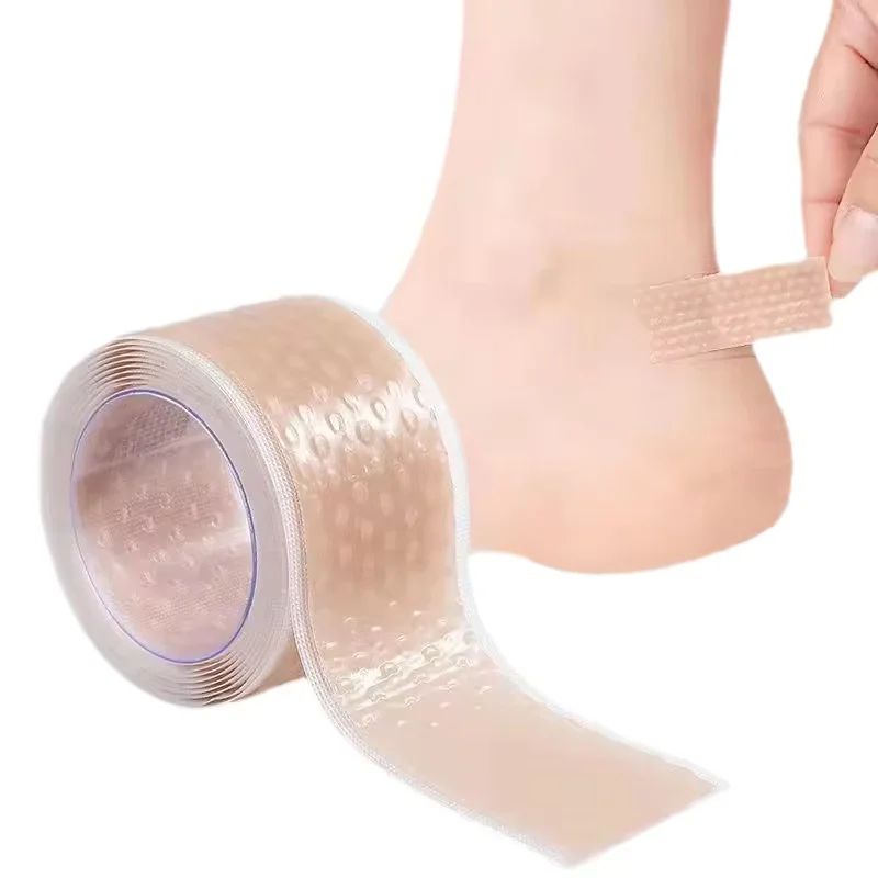 Silikon-Gel Fersenschutz Aufkleber Biomimetischer Fersenschutz Schmerzlinderung Fußpflegeprodukte Multifunktionale Unsichtbare Fersen-Einlagen Image