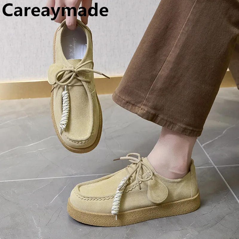 Careaymade-Echtes leder schuhe frauen Casual Schuhe, reine handgemachte ankle boot Weiche Sohle Weiche Leder Marke Casual frauen Schuhe